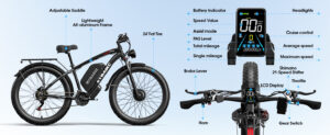 eybaikc e300pro electric bike