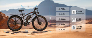 eybaikc e300pro electric bike