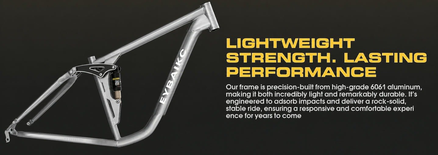 E300Pro aluminum frame construction