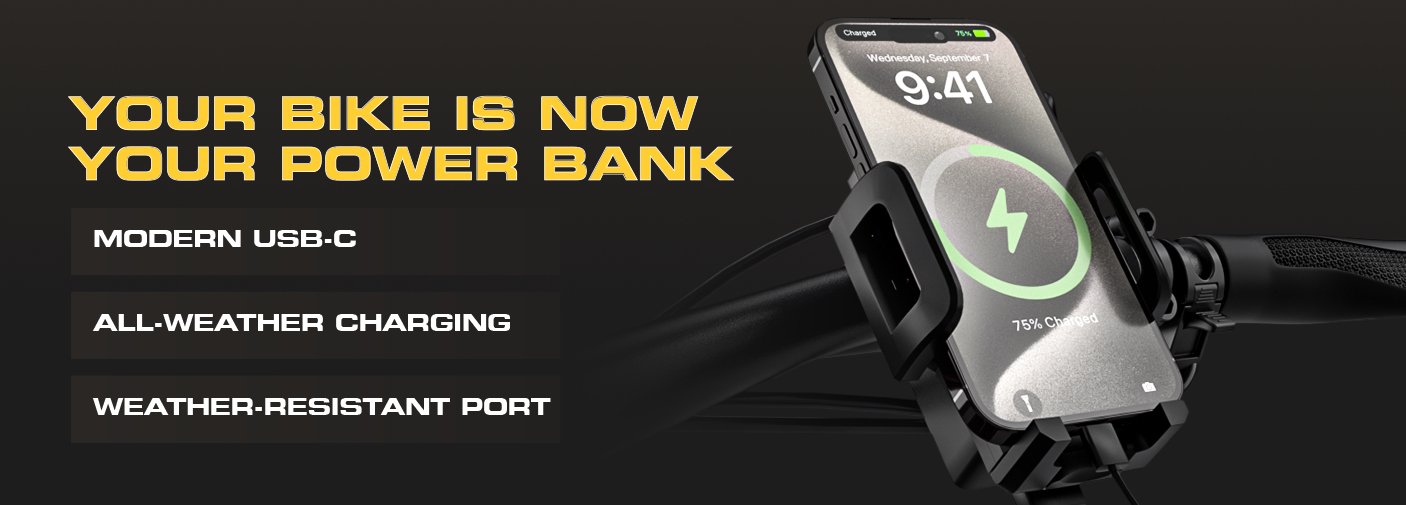 E300Pro USB-C phone charging