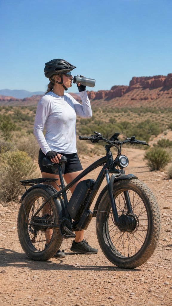 EYBAIKC E300Pro buyer photo — desert gravel