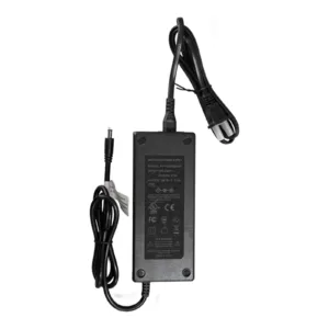 EYBAIKC 58V e-bike battery charger with power cord and barrel connector