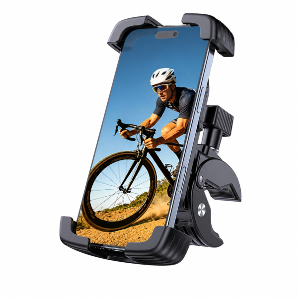 EYBAIKC phone holder compatible with E100 Pro and E300 Pro, complete product view